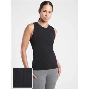 Athleta Women’s In Motion Muscle Tank Black Size XL